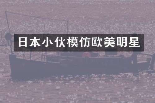 日本小伙模仿欧美明星