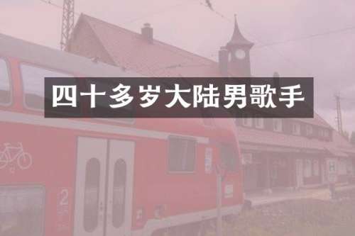 四十多岁大陆男歌手