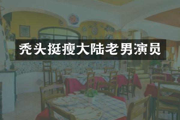秃头挺瘦大陆老男演员