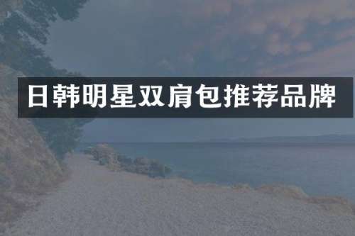 日韩明星双肩包推荐品牌