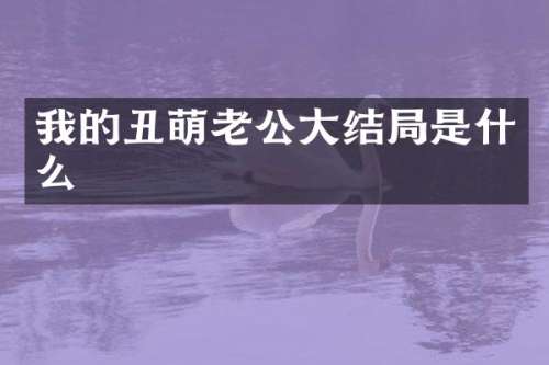 我的丑萌老公大结局是什么