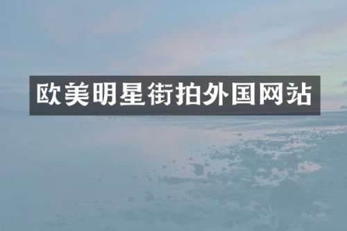 欧美明星街拍外国网站