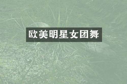 欧美明星女团舞