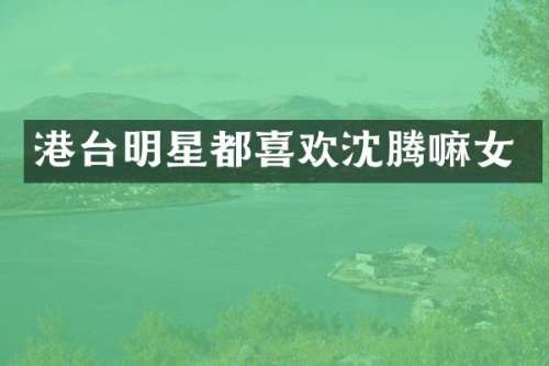 港台明星都喜欢沈腾嘛女