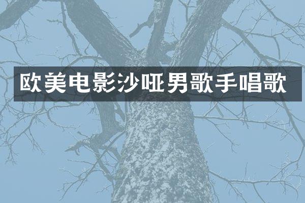 欧美电影沙哑男歌手唱歌