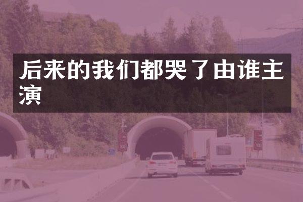 后来的我们都哭了由谁主演