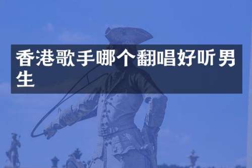 香港歌手哪个翻唱好听男生