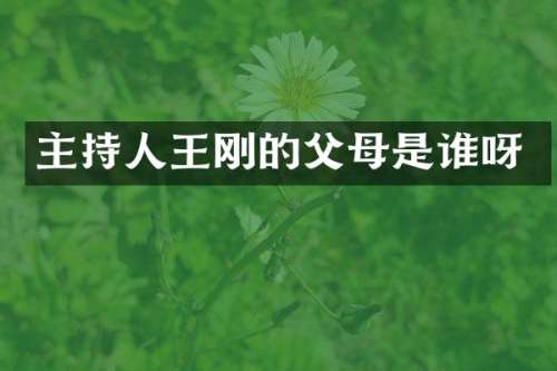 主持人的父母是谁呀