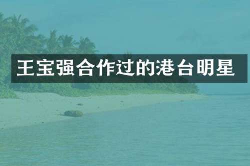 王宝强合作过的港台明星