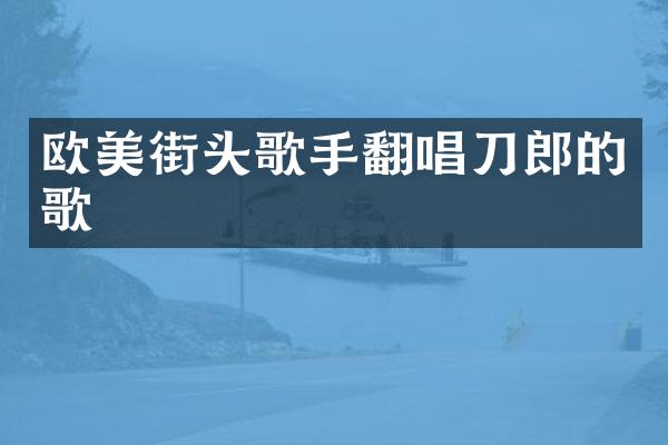 欧美街头歌手翻唱刀郎的歌