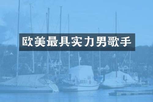 欧美最具实力男歌手