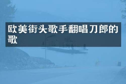 欧美街头歌手翻唱刀郎的歌