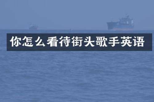 你怎么看待街头歌手英语