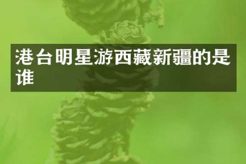 港台明星游西藏新疆的是谁