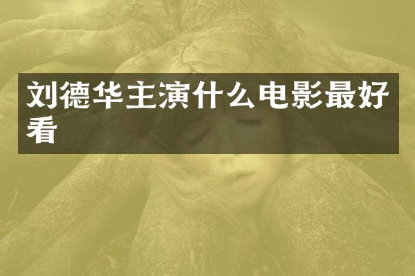 刘德华主演什么电影最好看