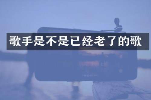 歌手是不是已经老了的歌