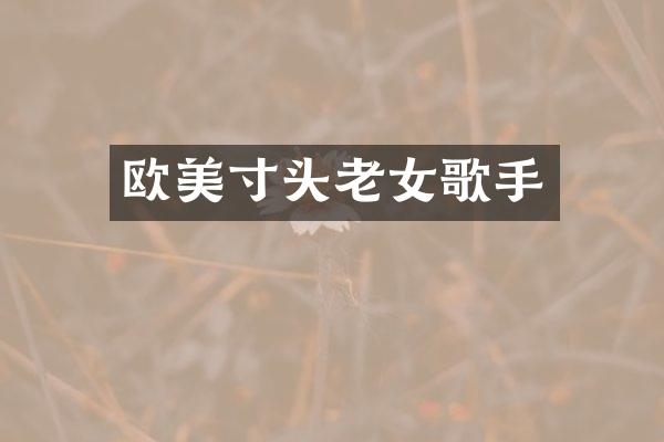 欧美寸头歌手