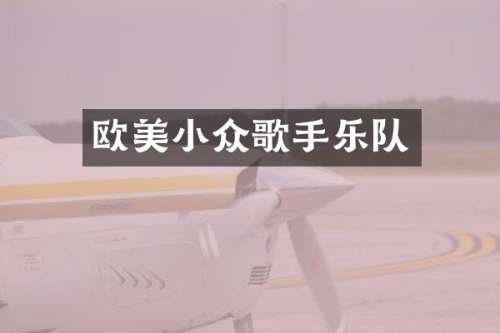欧美小众歌手乐队