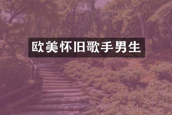 欧美怀旧歌手男生