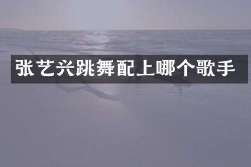 张艺兴跳舞配上哪个歌手