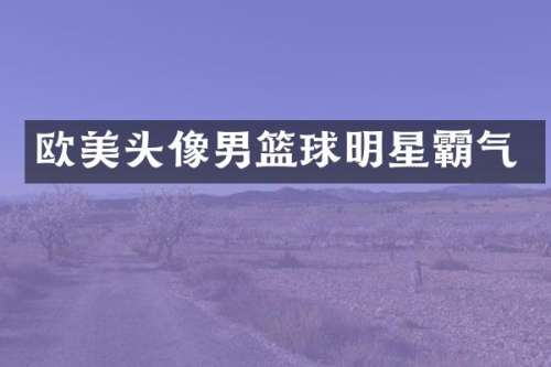 欧美头像男篮球明星霸气