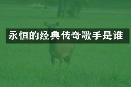 永恒的经典传奇歌手是谁