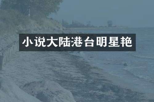 小说大陆港台明星艳