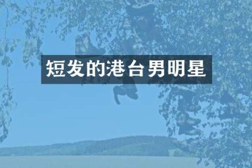 短发的港台男明星