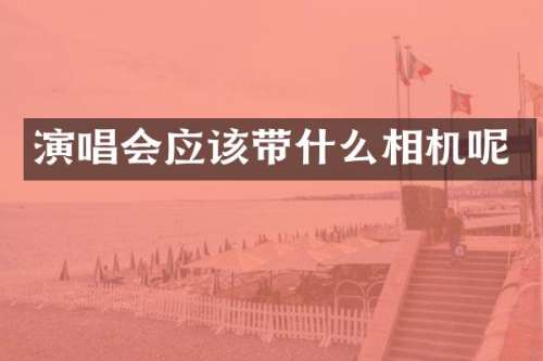 演唱会应该带什么相机呢