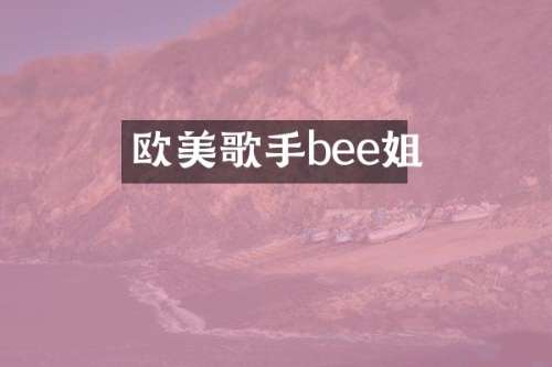 欧美歌手bee姐