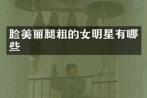 脸美丽腿粗的女明星有哪些