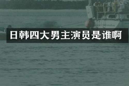 日韩四大男主演员是谁啊