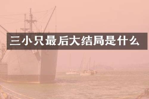 三小只最后大结局是什么