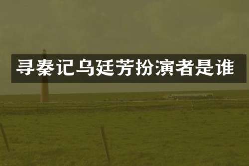 寻秦记乌廷芳扮演者是谁