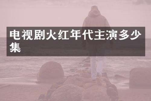 电视剧火红年代主演多少集