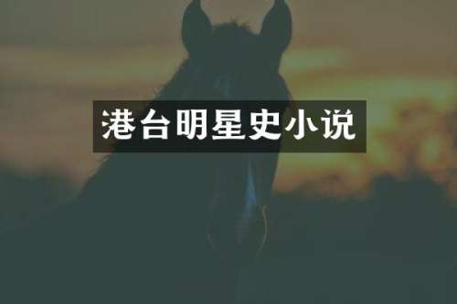 港台明星史小说
