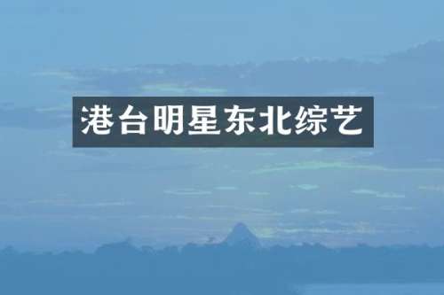港台明星东北综艺