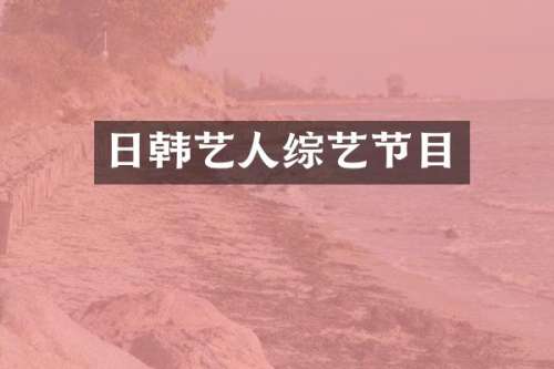 日韩艺人综艺节目
