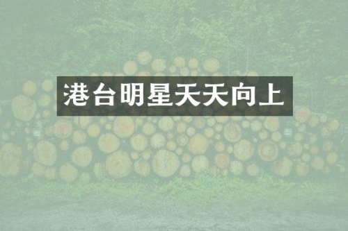 港台明星天天向上
