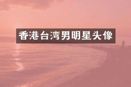 香港台湾男明星头像