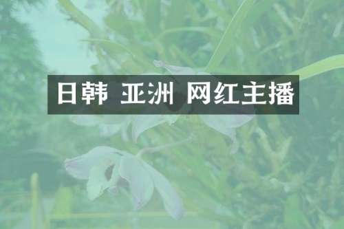 日韩 亚洲 网红主播