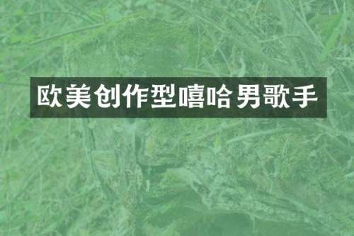 欧美创作型嘻哈男歌手
