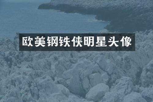 欧美钢铁侠明星头像
