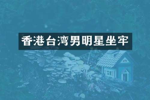 香港台湾男明星坐牢