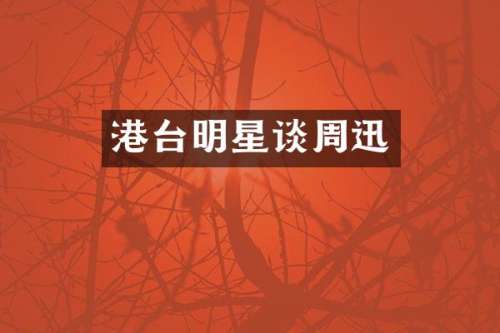 港台明星谈周迅