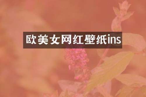 欧网红壁纸ins