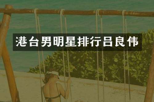 港台男明星排行吕良伟