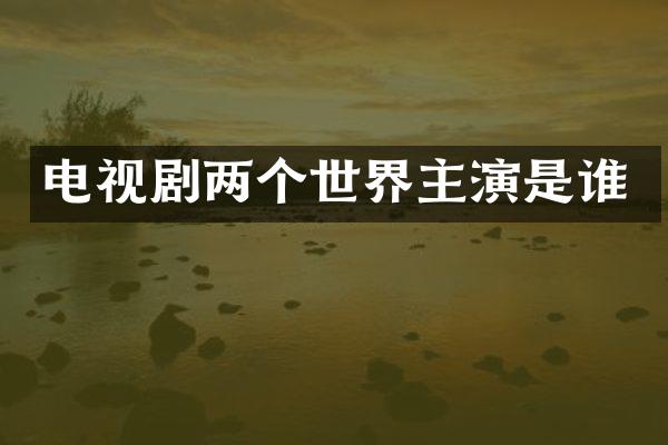 电视剧两个世界主演是谁