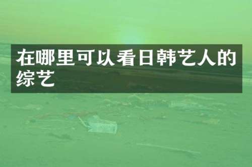在哪里可以看日韩艺人的综艺