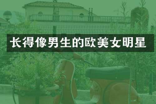 长得像男生的欧明星
